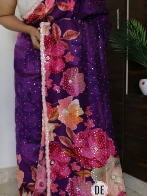 TUSSAR SILK DESIGNER SAREE